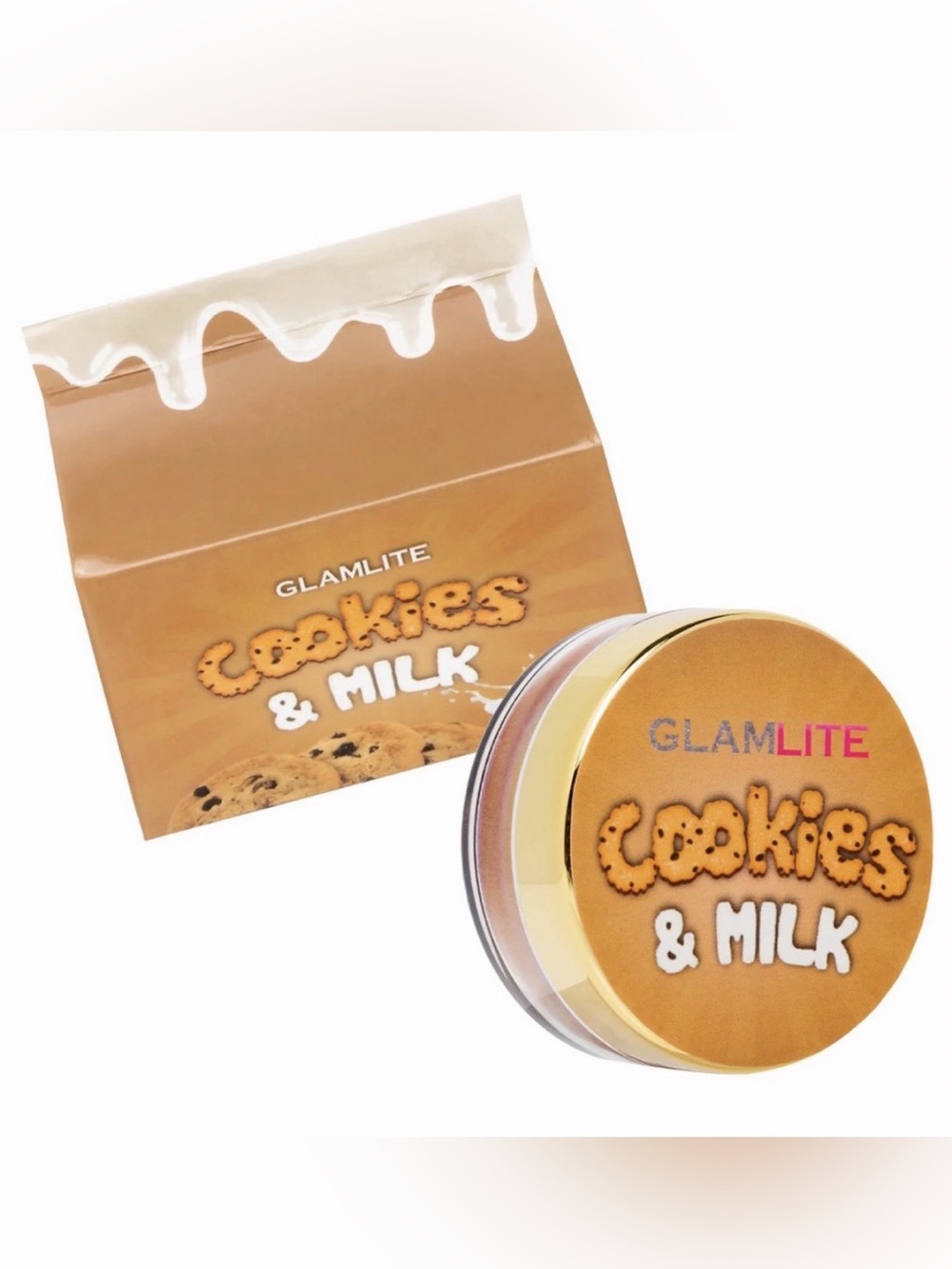 GLAMLITE Cosmetics Cookies &
Milk Loose Highlighter